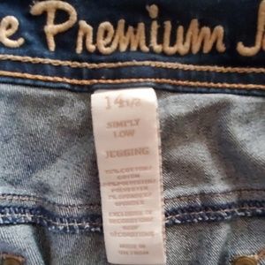 Justice Bottoms - Justice Premium Jeggings. Size 14 1/2 Justice Bottoms - Justice Premium Jeggings. Size 14 1/2